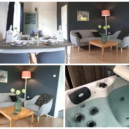 בקתה Wellness Huisje Eekhoorn Met Jacuzzi Op De Veluwe